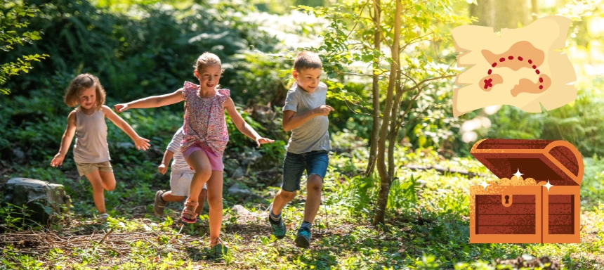 Schnitzeljagd Kinder