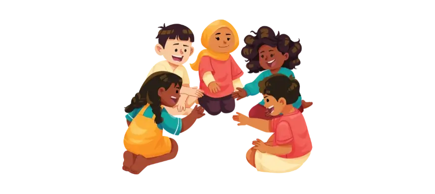 Kinder spielen Kinder spielen